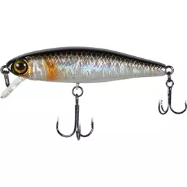Воблер Jackall Tiny Fry 65SP 65mm 5.6g HL Silver & Black, фото 